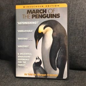 March of the Penguins - DVD, 2005 As Told By Morgan Freeman Widescreen